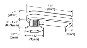 Wattstopper LMLS-400 Closed Loop Single Zone DLM Photosensor