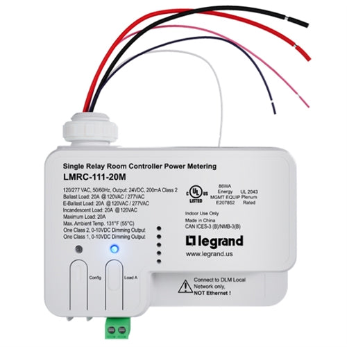 Wattstopper LMRC-111-20M DLM On/Off 0-1V Dimming Room Control