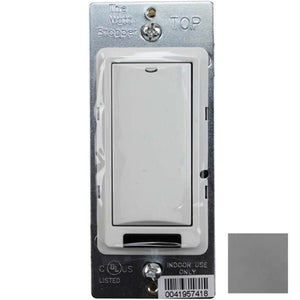 Wattstopper LMSW-101-G Digital Wall Switch, 1-Button with Infrared, Gray