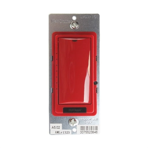 Wattstopper LMSW-101-R Digital Wall Switch, 1-Button with Infrared, Red