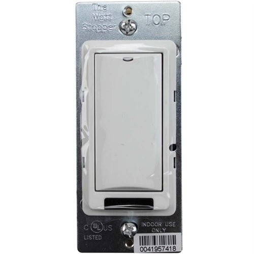 Wattstopper LMSW-101-W Digital Wall Switch, 1-Button with Infrared, White