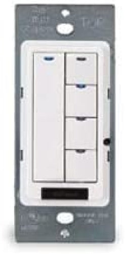 Wattstopper LMSW-105-LA Digital Scene Switch, 5-Button with Infrared, Light Almond