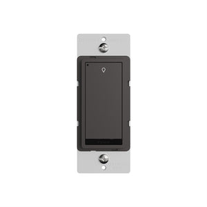 Wattstopper LMSW-210-BR 1-Button Standard Wall Switch, Common Aplication Single-zone On/Off, Brown