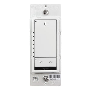 Wattstopper LMSW-211-W 1-Button, 1-Rocker Standard Wall Switch, White