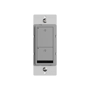 Wattstopper LMSW-220-GRY 2-Button Standard Wall Switch, Gray