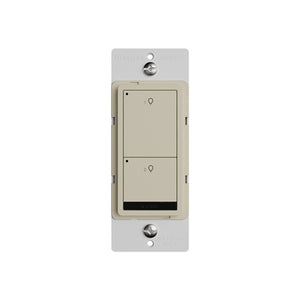 Wattstopper LMSW-220-I 2-Button Standard Wall Switch, Ivory