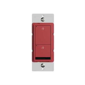 Wattstopper LMSW-220-RED 2-Button Standard Wall Switch, Red