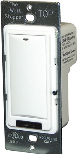 Wattstopper LVSW-101-I 1-Button Low Voltage Wall Switch, Ivory