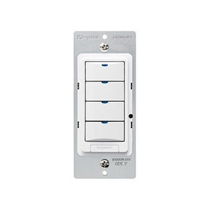 Wattstopper LVSW-104-LA 4-Button Low Voltage Wall Switch, Light Almond