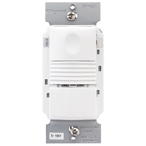 Wattstopper PW-301-W PIR Wall Switch Occupancy Sensor, 120/277V, White