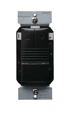 Wattstopper PW-311-B 0-10V PIR Wall Switch Occupancy Sensor, 120/277V, Black