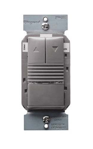 Wattstopper PW-311-G 0-10V PIR Wall Switch Occupancy Senor, 120/277V, Grey