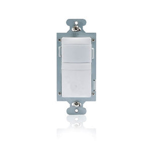 Wattstopper RH-250-B PIR Ultrasonic Multi-Way Wall Switch Occupancy/ Vacancy Sensor, Black