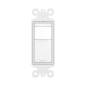 Wattstopper RRW600UTC Radiant Wall Singe Pole Occupancy/ Vacancy Sensor, 3 Face Colors