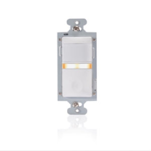 Wattstopper RS-150BA-N-W PIR Wall Switch Vacancy Sensor 3-Wire with Nightlight, White