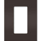 Wattstopper RWP26 Radiant 1-Gang Screwless Wallplate, Brown