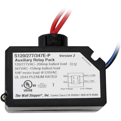 Wattstopper S120/277/347E-P Power Pack, 120, 277, 347 VAC, 20 A Auxiliary Pack