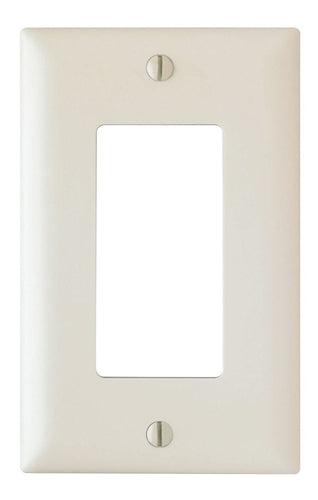 Wattstopper TP26LACC100 Thermoplastic 1-Gang Decorator Wall Plate, Light Almond