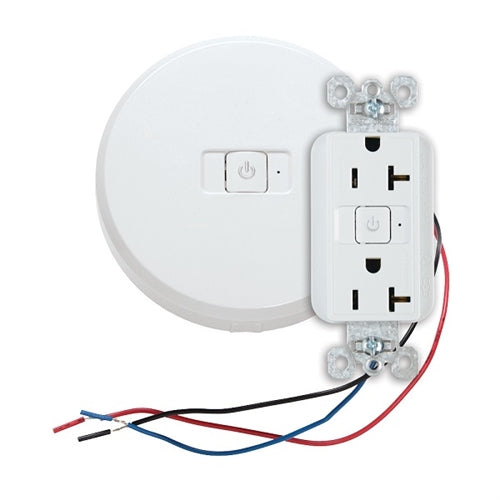 Wattstopper WRC-15-2-I Dual Controlled 15A Receptacle, 