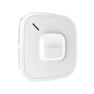 BRK Electronics First Alert Onelink 1042137 AC Hardwired with 3V Lithium Battery Backup Photoeletric Smoke Alarm and Carbon Monoxide Combo Alarm