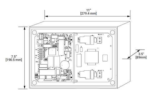 Greengate CK2-120NO Control Keeper 2, 120 VAC, Normally Open Relay Card
