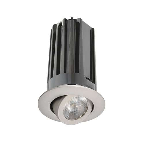 Juno 2" LED 2LEDTRIM G2 ADJ 30K 80CRI NFL SN Recessed Lighting 2" LED Gen 2 Round Adjustable 3000K 80 CRI, Narrow Flood Beam, Satin Nickel Finish