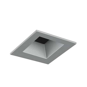 Juno Aculux 2SQD CD FM WET Recessed Lighting 2" LED Square Reflector, Lensed, Haze Flush Mount Trim