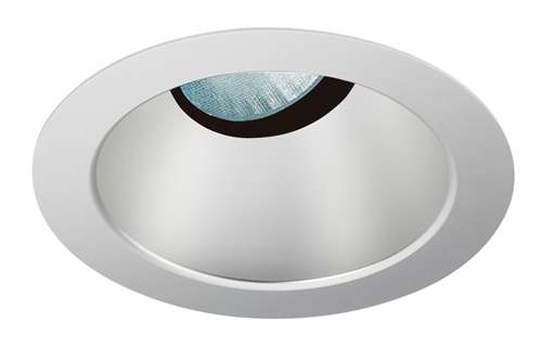 Juno Aculux 3AC20 CD SF Recessed Lighting 3-1/4" Line Voltage, Low Voltage, LED Downlight 20 Degree Angle Cut Lensed, Haze Alzak Reflector, Self Flanged Trim