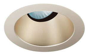 Juno Aculux 3AC20 WTD SF Recessed Lighting 3-1/4" Line Voltage, Low Voltage, LED Downlight 20 Degree Angle Cut Lensed, Haze Alzak Reflector, Self Flanged Trim