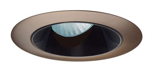 Juno Aculux 3ASLOT BS ABZR Recessed Lighting 3-1/4" Line Voltage, Low Voltage, LED Slot Angle Cut , Black Alzak Reflector, Aged Bronze Trim