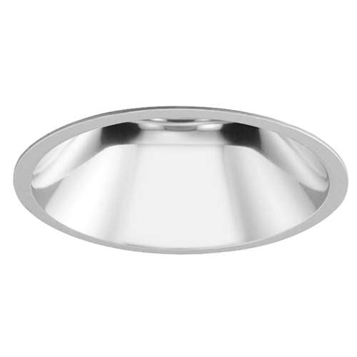 Juno Aculux  3DH CS FM Recessed Lighting 3-1/4" Hyperbolic LED Downlight, Flush Mount Reflector, Clear Alzak Finish