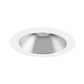 Juno Aculux  3DH CD WHSF Recessed Lighting 3-1/4" Hyperbolic LED Downlight, Self Flanged Reflector, Haze Alzak Reflector, White Flange