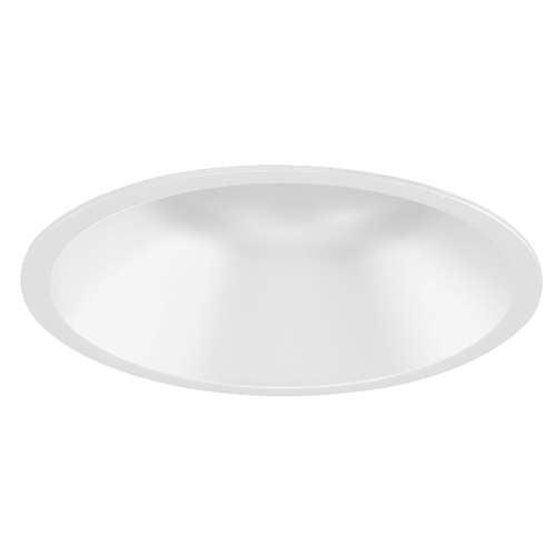 Juno Aculux  3DH W FM Recessed Lighting 3-1/4" Hyperbolic LED Downlight, Flush Mount Reflector, White Alzak Finish
