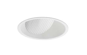 Juno Aculux 3WW W FM Recessed Lighting 3-1/4" Line Voltage, Low Voltage, LED Downlight Lensed Wall Wash, White Cone, Flush Mount Trim