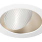 Juno Aculux 3WW WTD WHR Recessed Lighting 3-1/4" Line Voltage, Low Voltage, LED Downlight Lensed Wall Wash, Wheat Haze Alzak Reflector, White Trim