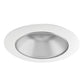 Juno Aculux Recessed Lighting 4017NHZ-WH 3-1/4" Hyperbolic LED Downlight, Haze Alzak Reflector, White Trim Ring