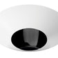 Juno Aculux Recessed Lighting 4308N-WH-FM 3-1/4" Adjustable Regressed Line Voltage, Low Voltage, LED 1-3/4" Flush Mount Pinhole Black Alzak Reflector, White Trim