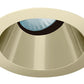 Juno Aculux Recessed Lighting 430NG-SF 3-1/4" Line Voltage, Low Voltage, LED Downlight 20 Degree Angle Cut Lensed, Gold Alzak Reflector, Self Flanged Trim