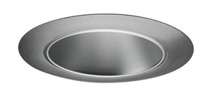 Juno Aculux Recessed Lighting 430NHZ-SC 3-1/4" Line Voltage, Low Voltage, LED Downlight 20 Degree Angle Cut Lensed, Haze Alzak Reflector, Satin Chrome Trim