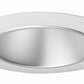 Juno Aculux Recessed Lighting 430NHZ-WH 3-1/4" Line Voltage, Low Voltage, LED Downlight 20 Degree Angle Cut Lensed, Haze Alzak Reflector, White Trim