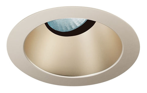 Juno Aculux Recessed Lighting 430NWHZ-SF 3-1/4" Line Voltage, Low Voltage, LED Downlight 20 Degree Angle Cut Lensed, Haze Alzak Reflector, Self Flanged Trim