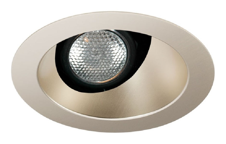 Juno Aculux Recessed Lighting 431NWHZ-SF (3AC WTD SF WET) 3-1/4" Line Voltage, Low Voltage, LED Downlight Angle Cut Lensed, Haze Alzak Reflector, Self Flanged Trim