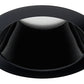Juno Aculux Recessed Lighting 432NB-SF (3DP BS SF WET) 3-1/4" Line Voltage, Low Voltage, LED Downlight Lensed, Black Alzak Reflector, Self Flanged Trim