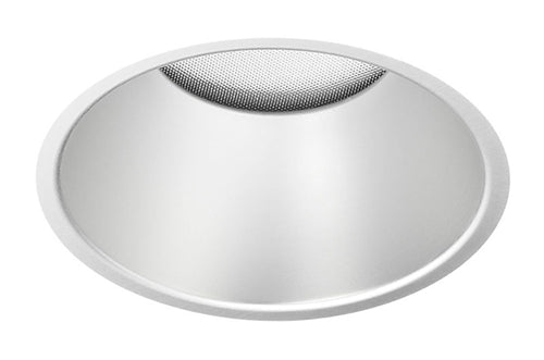 Juno Aculux Recessed Lighting 432NHZ-FM (3DP CD FM WET) 3-1/4 Line Voltage, Low Voltage, LED Downlight Lensed, Haze Alzak Reflector, Flush Mount Trim