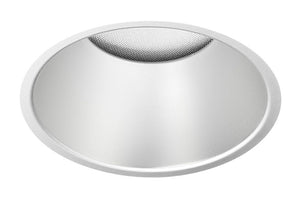Juno Aculux Recessed Lighting 432NHZ-FM (3DP CD FM WET) 3-1/4 Line Voltage, Low Voltage, LED Downlight Lensed, Haze Alzak Reflector, Flush Mount Trim