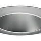 Juno Aculux Recessed Lighting 432NHZ-SC (3DP CD SCR WET) 3-1/4 Line Voltage, Low Voltage, LED Downlight Lensed, Haze Alzak Reflector, Satin Chrome Trim