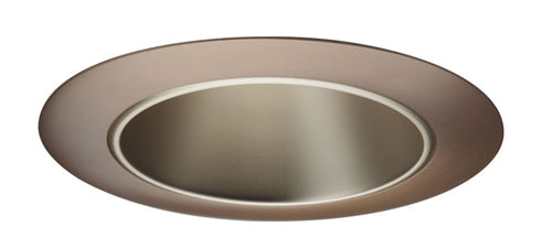 Juno Aculux Recessed Lighting 432NWHZ-ABZ (3DP WTD ABZR WET) 3-1/4" Line Voltage, Low Voltage, LED Downlight Lensed, Wheat Haze Alzak Reflector, Aged Bronze Trim