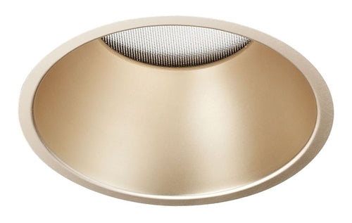 Juno Aculux Recessed Lighting 432NWHZ-FM (3DP WTD FM WET) 3-1/4" Line Voltage, Low Voltage, LED Downlight Lensed, Haze Alzak Reflector, Flush Mount Trim