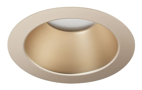 Juno Aculux Recessed Lighting 432NWHZ-SF (3DP WTD SF WET) 3-1/4" Line Voltage, Low Voltage, LED Downlight Lensed, Haze Alzak Reflector, Self Flanged Trim