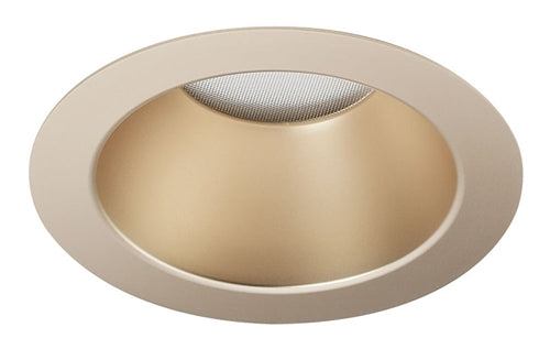 Juno Aculux Recessed Lighting 432NWHZ-SFWH (3DP WTD WHSF WET) 3-1/4" Line Voltage, Low Voltage, LED Downlight Lensed Wheat Haze Alzak Cone,Self Flanged White Trim